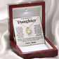 Forever love necklace from mom to daughter