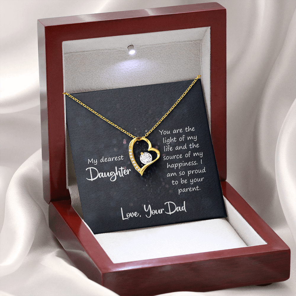 To my daughter - Forever Love necklace