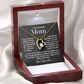 To Mom from Son - Forever Love necklace