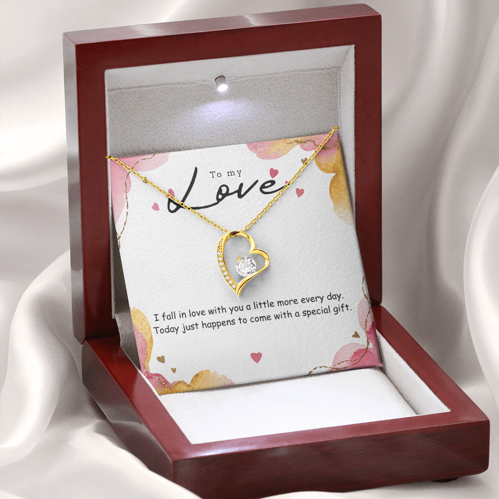 To my Love. Forever love necklace