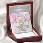 To My Mom Forever love necklace