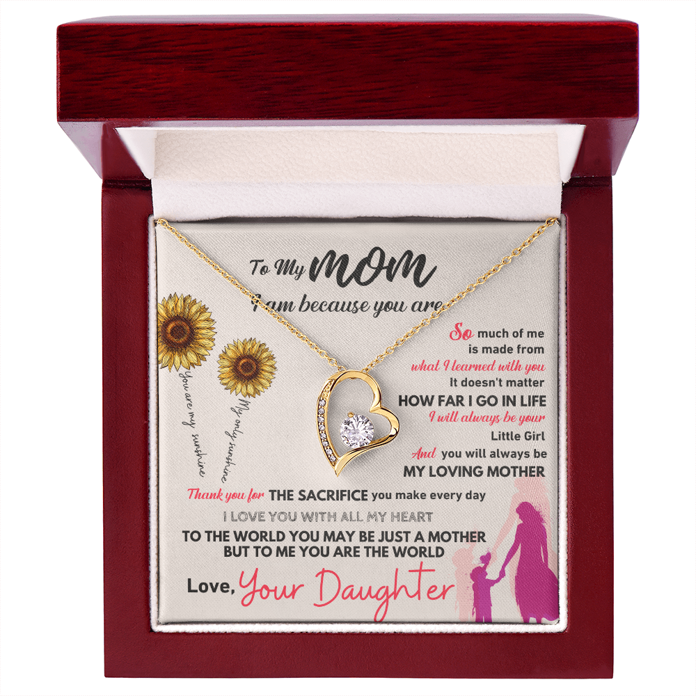 To my mom with love from daughter