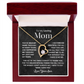 To Mom from Son - Forever Love necklace