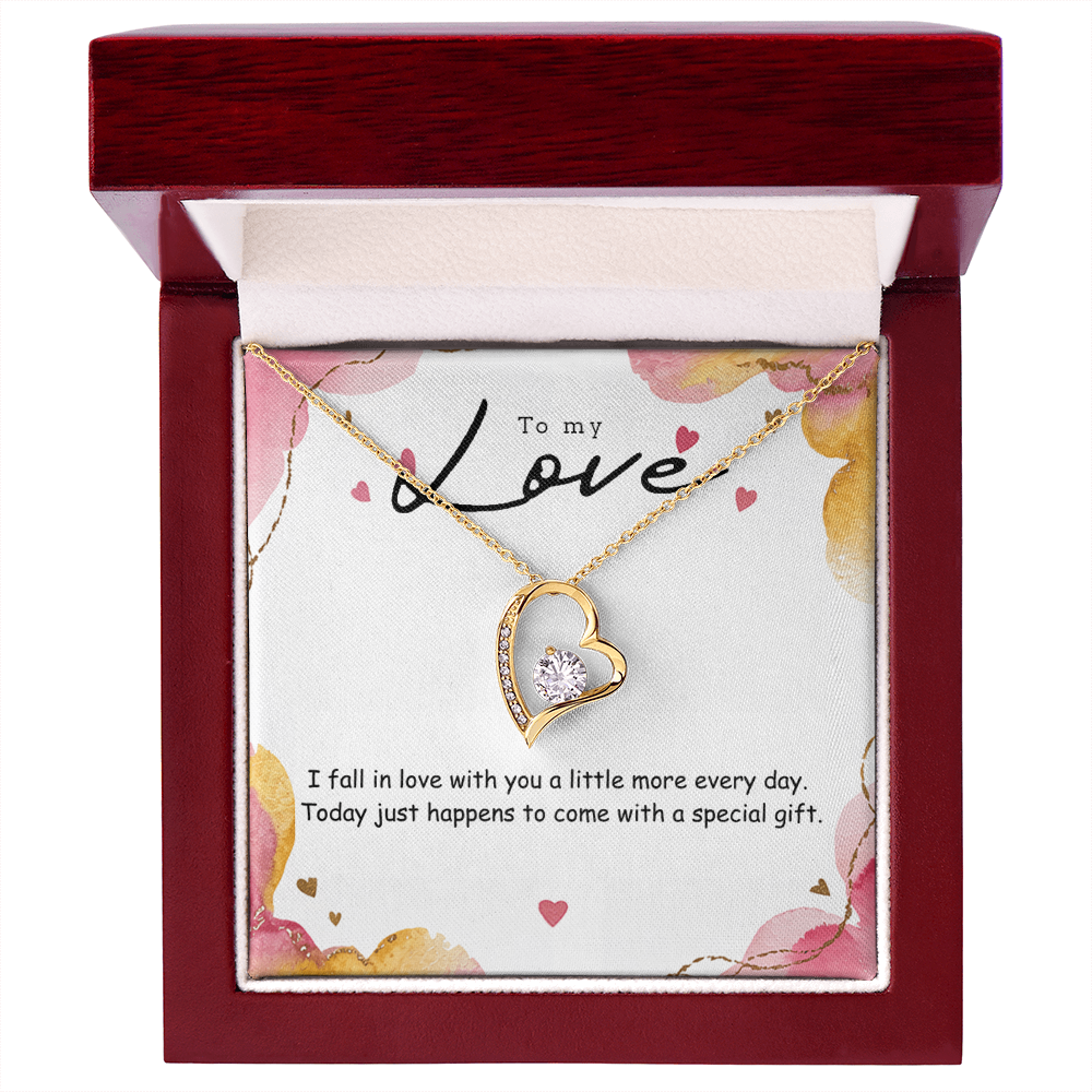 To my Love. Forever love necklace