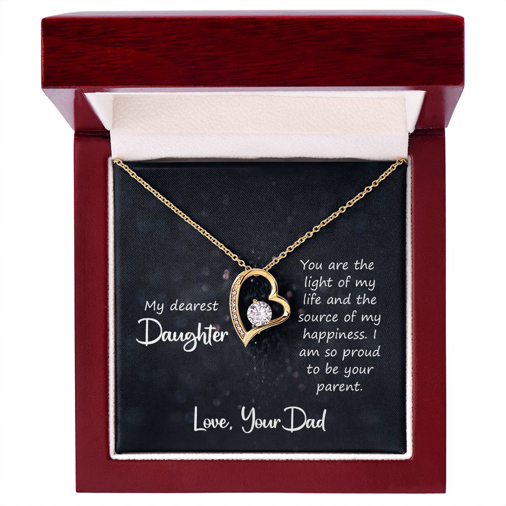 To my daughter - Forever Love necklace