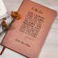 Custom Journal with Bible quote