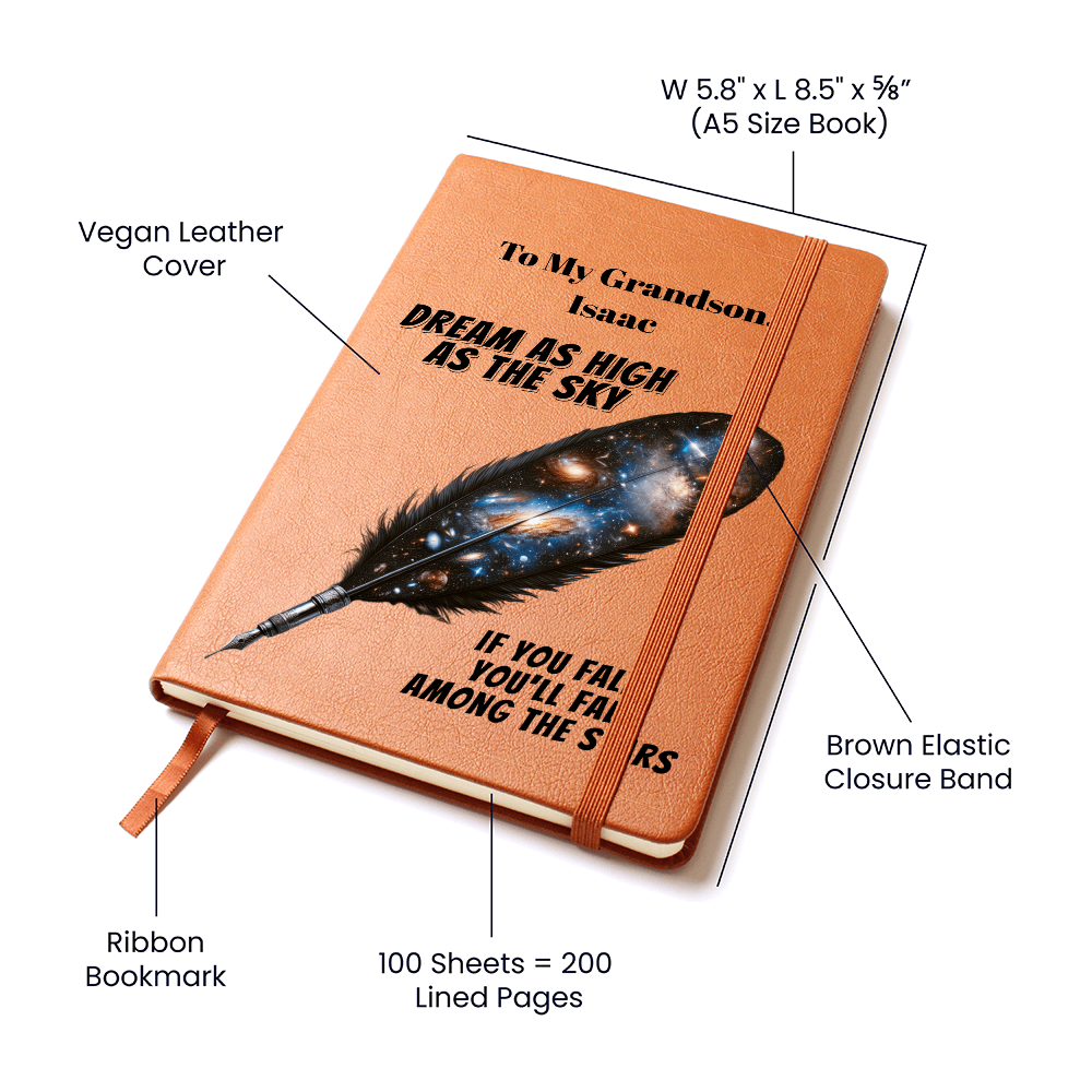 Customizable Leather Journal