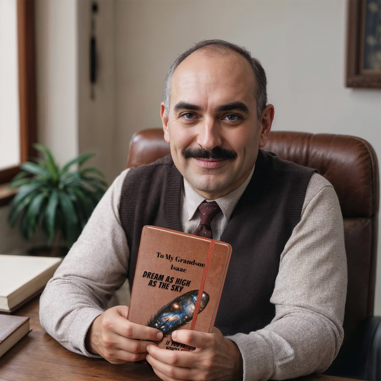 Customizable Leather Journal