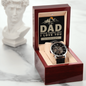 To my Dad Openwork Watch