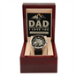 To my Dad Openwork Watch