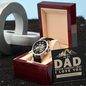 To my Dad Openwork Watch
