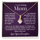 To Mom from Daughter