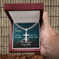 Engraved Cross for Son