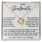 To my soulmate - love knot necklace