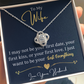 To my wife - love knot necklace