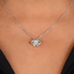 Beautiful Love Knot necklace to daughter, love mom