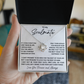 To my soulmate - love knot necklace
