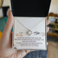 To my wife - love knot necklace