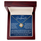 To My Soulmate - love knot necklace