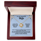 To my beautiful wife - love knot necklace