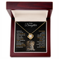 To my Daughter Love Knot necklace from Dad