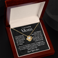 To Mom from son - love knot necklace