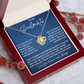 To My Soulmate - love knot necklace