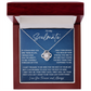 To My Soulmate - love knot necklace