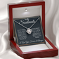 To my soulmate. Love knot necklace