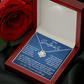 To My Soulmate - love knot necklace