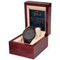 To My Husband - wooden watch