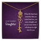 My daughter Name Birth flower necklace