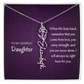 My daughter Name Birth flower necklace