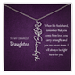 My daughter Name Birth flower necklace