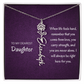 My daughter Name Birth flower necklace
