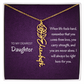My daughter Name Birth flower necklace