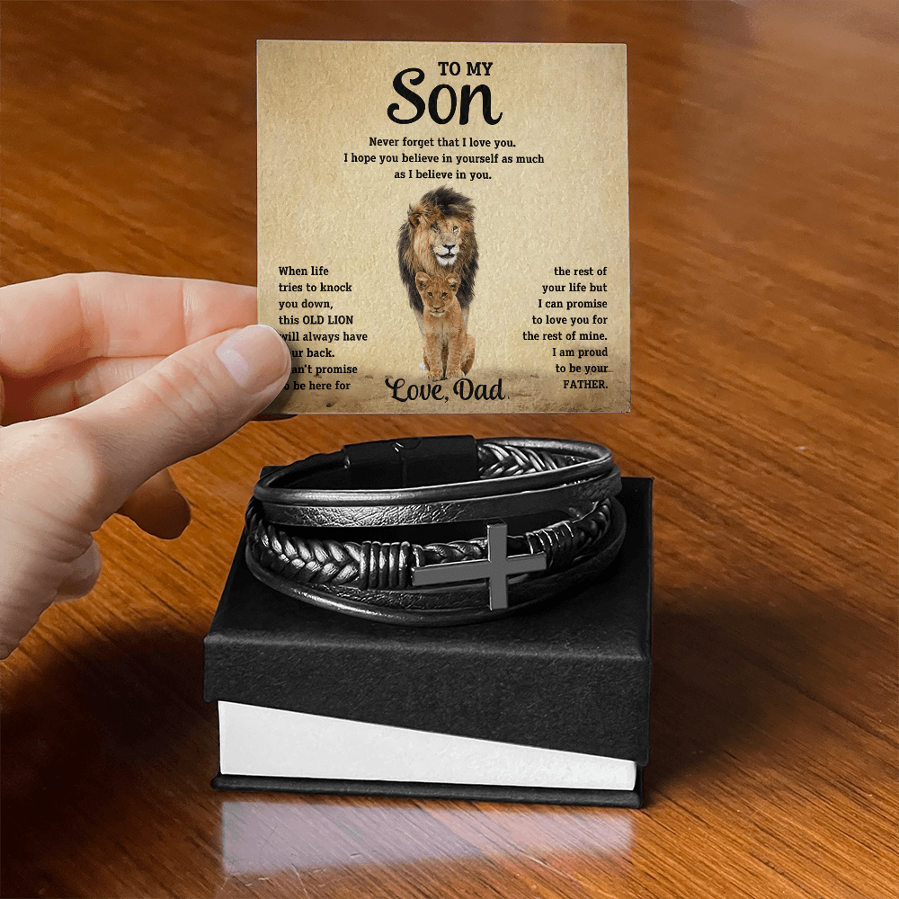To my son, love Dad