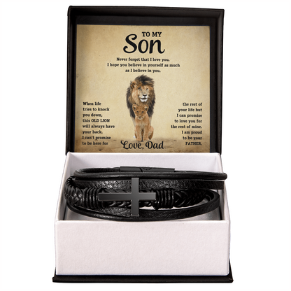 To my son, love Dad