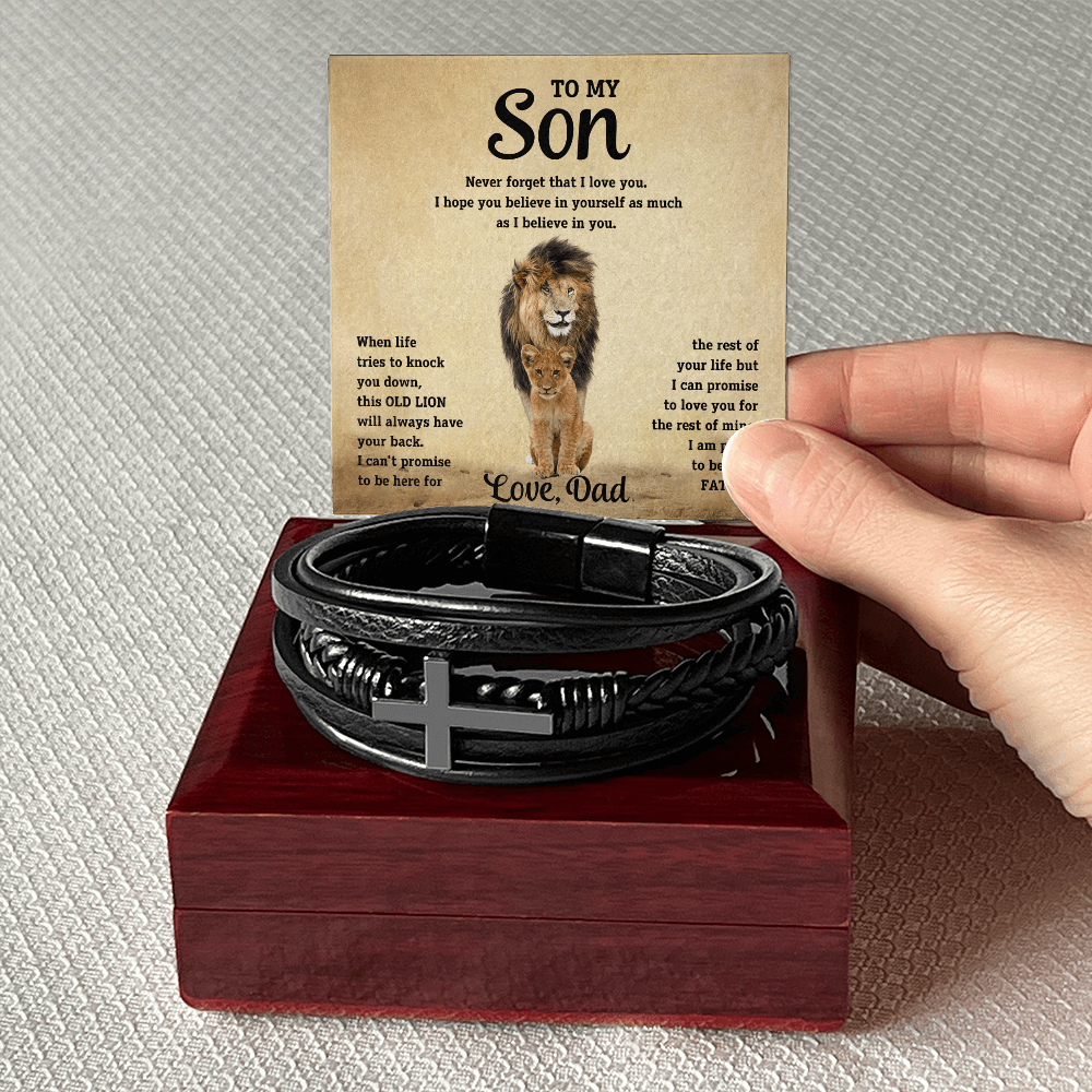 To my son, love Dad