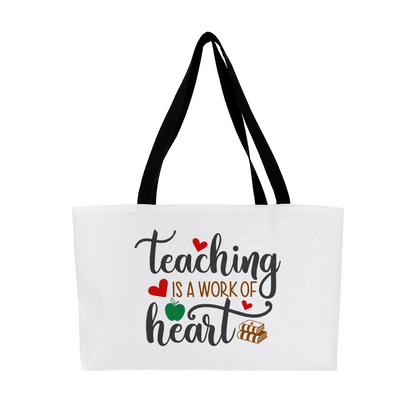 Teacher appreciation tote bag