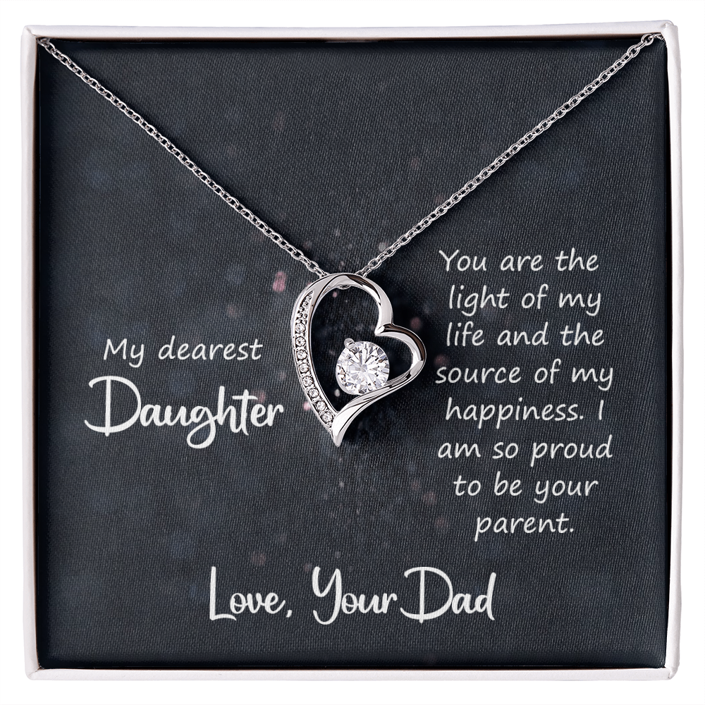 To my daughter - Forever Love necklace