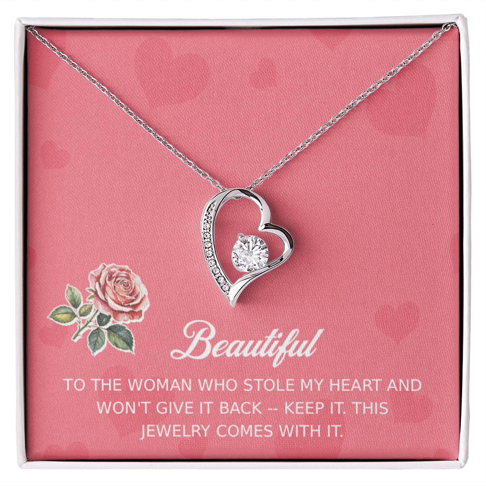 Beautiful. Forever Love necklace