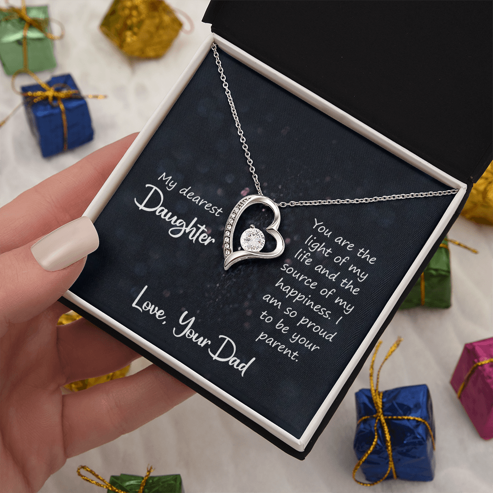 To my daughter - Forever Love necklace