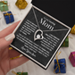 To Mom from Son - Forever Love necklace