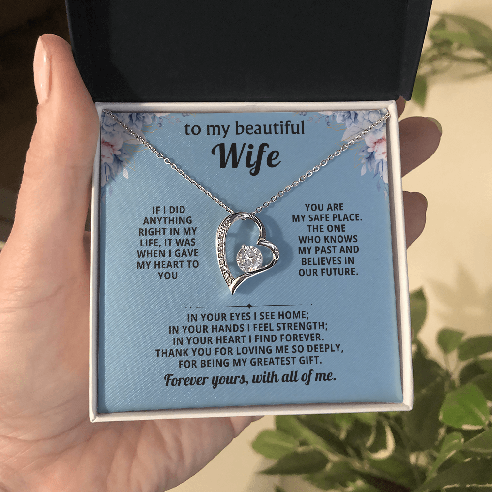 To my beautiful wife forever love