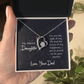 To my daughter - Forever Love necklace