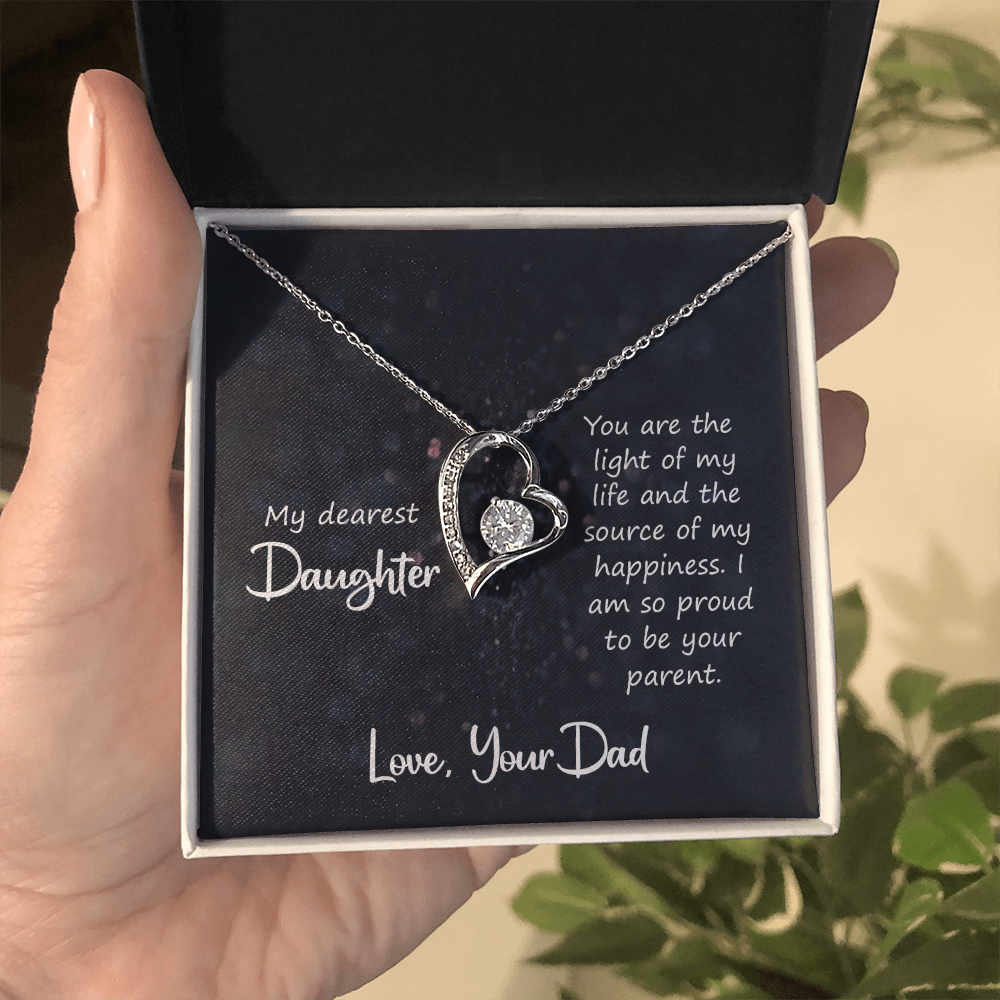 To my daughter - Forever Love necklace