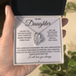 To daughter from Dad - Forever Love Necklace