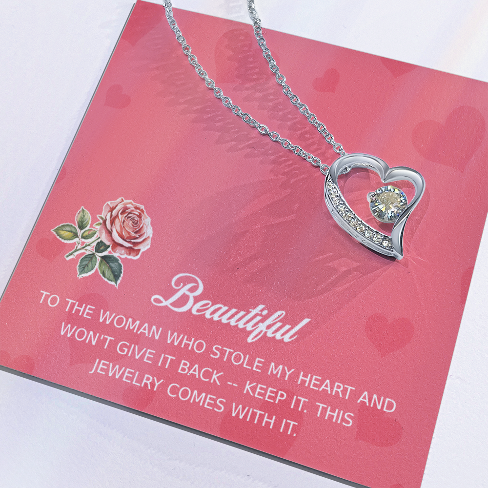 Beautiful. Forever Love necklace
