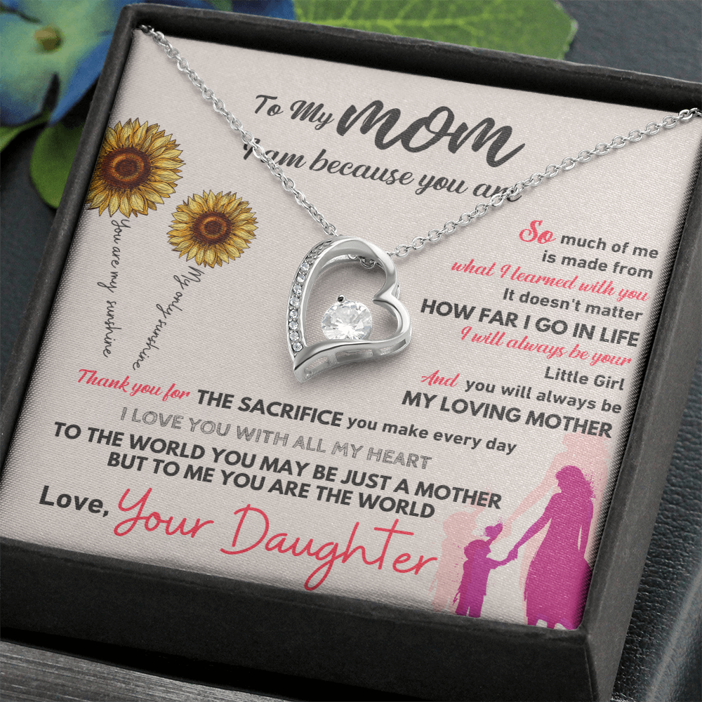 To my mom with love from daughter